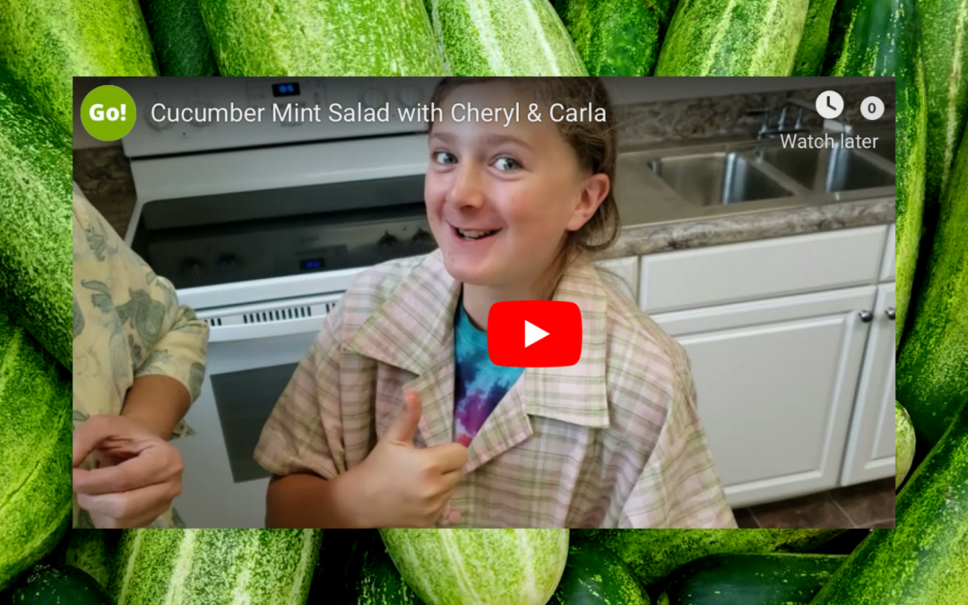 Cucumber Mint Salad with Cheryl & Carla – +3 Prize Points