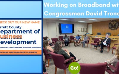 Working On Broadband Expansion In Garrett County With Congressman David Trone – +3 Prize Points