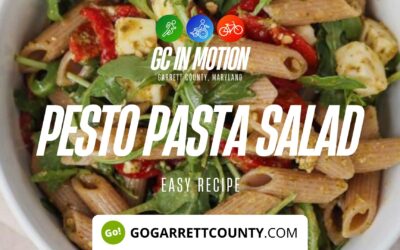 A Taste Of Spring: Basil Pesto Pasta Salad!