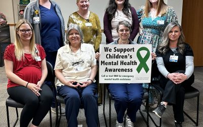 Garrett Regional Medical Center Shows Their Support for Mental Health Month and Children’s Mental Health Awareness Week!