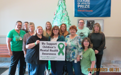 Garrett County Health Department’s Home Health Unit Supports Mental Health Month and Children’s Mental Health Awareness Week!