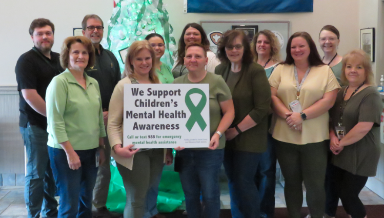 Garrett County Health Department’s Administration Unit Supports Mental Health Month and Children’s Mental Health Awareness Week!