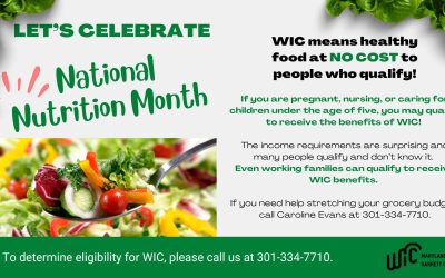 Let’s Celebrate National Nutrition Month With WIC!