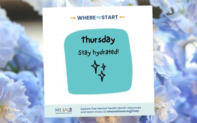 Mental Health Month: Where to Start – Thursday