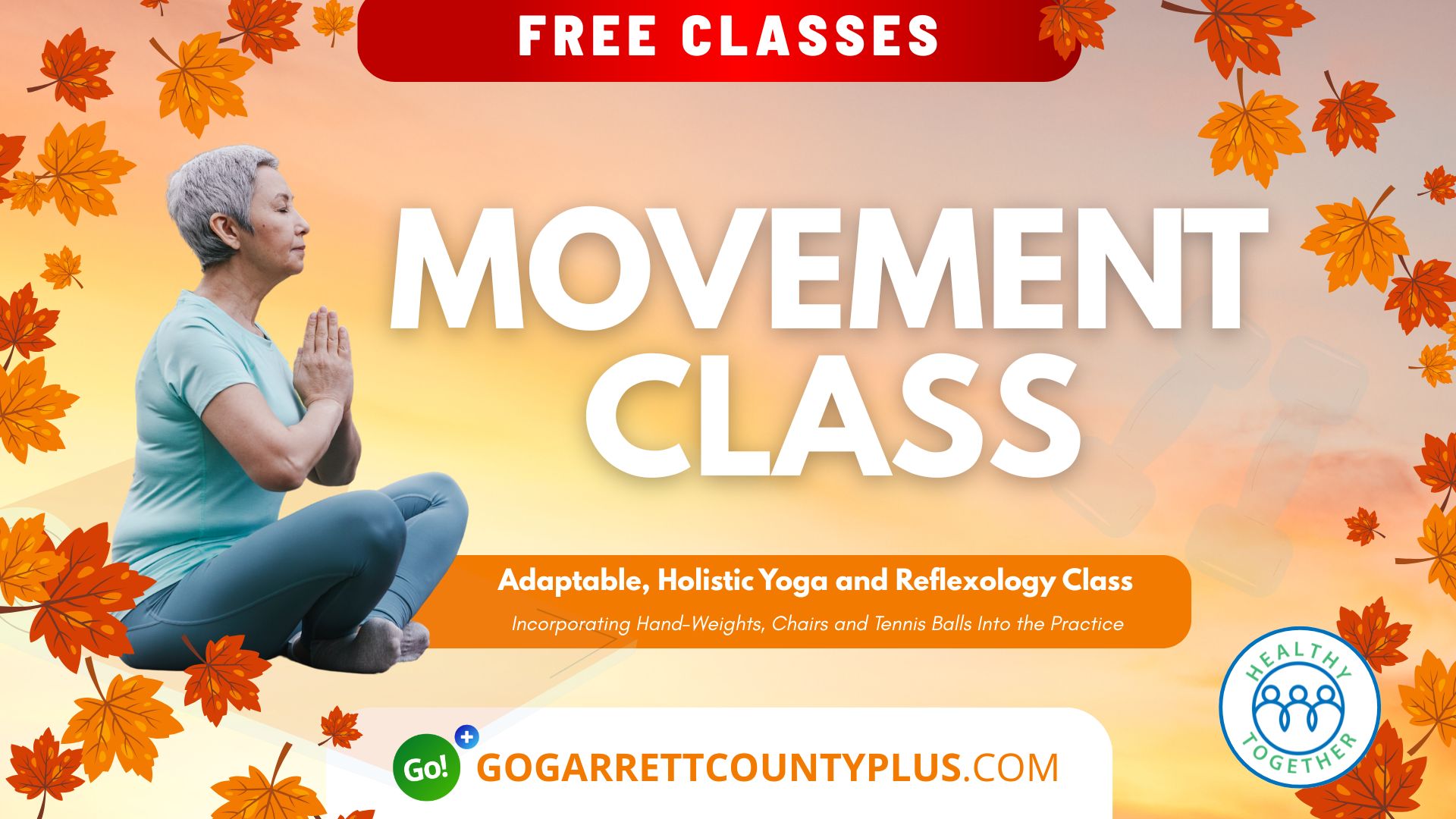 Move Your Body, Feel Your Best: Free Movement Classes!