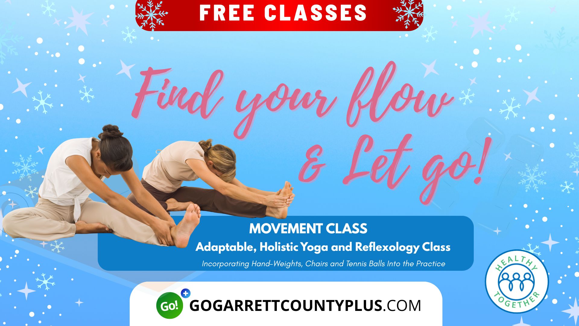 New location! – Free movement class at the Northern Garrett County Rescue Squad.