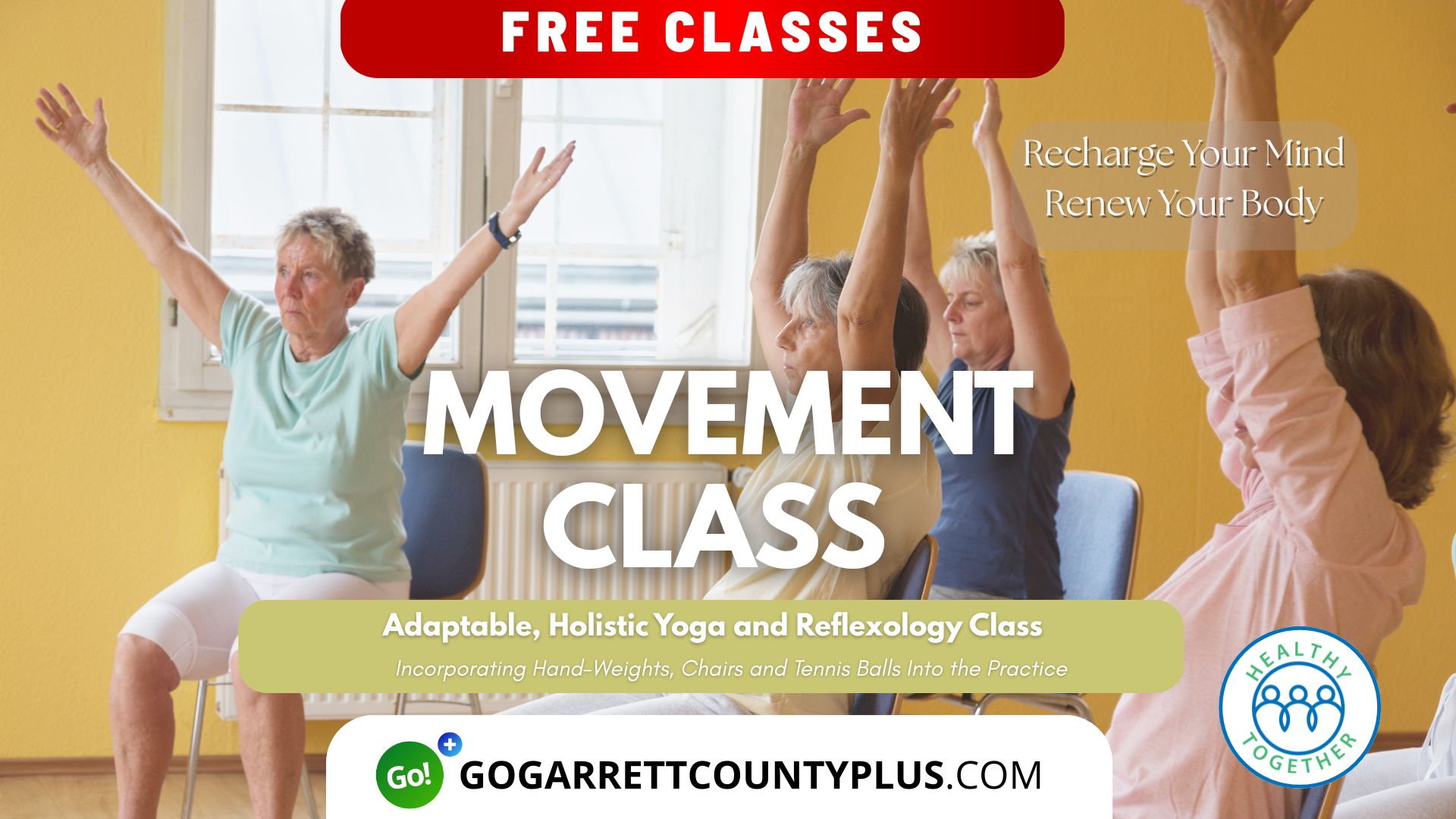 Bloomington Movement Class Canceled for 01/22/26 – Rescheduled for 01/29/26
